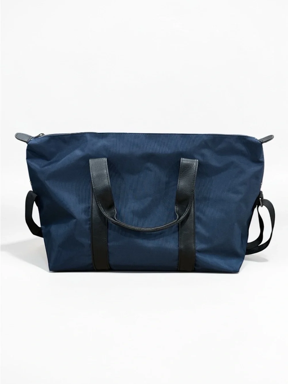 Jimmy Choo Parfums Midnight Blue Navy Nylon Duffel Bag Packable Travel NEW - Picture 2 of 9